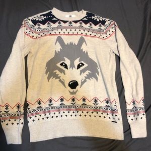 wolf sweater
